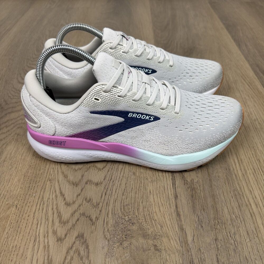 Brooks Ghost 16 Shoes Womens Size 9 Multicolor Running Cushioned 1204071B175
